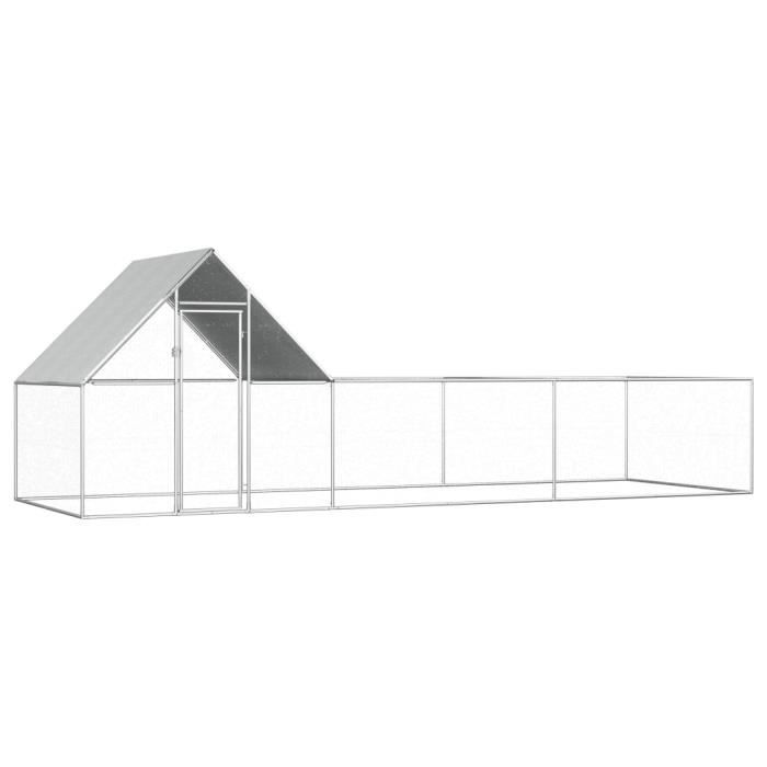 🍓6546Moderne - Poulailler extérieur - Enclos poulailler Contemporain- Parc grillagé Clapier d'extérieur cages pour lapin petits ani