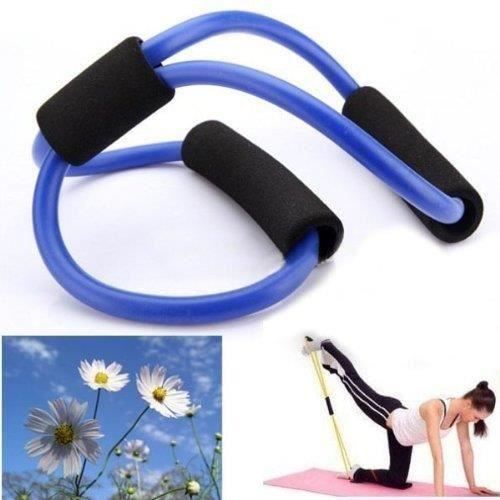 Bande de Résistance Corde Elastique de Résistance pour Exercice Yoga Aérobic Fitness