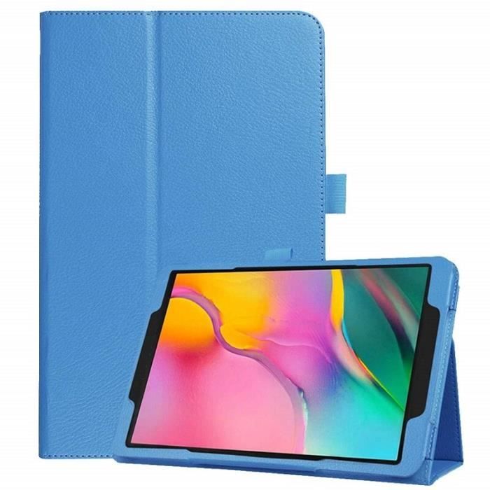 Flip étui pour samsung Galaxy Tab A 10.1 2019 Libération seulement SM T510 SM T515 Couverture PU Cuir Smart Folio Auto S*BU25386