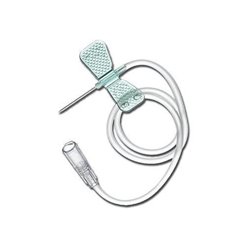 Rays Lot de 100 kits - Pour veine épicrânienne - Motif papillons - Stérile - 21G - Taille L/L - SVS21GD