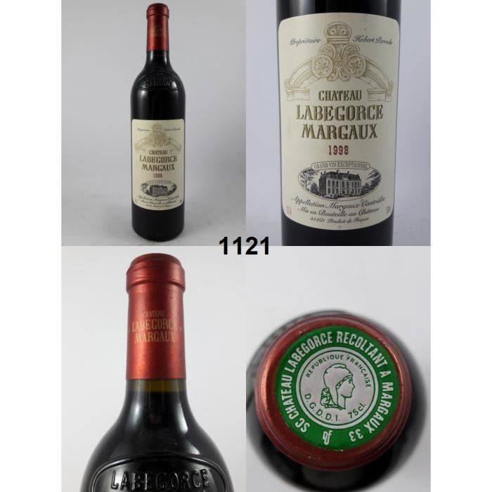 Château Labegorce 1998, Margaux, Rouge, 75 cl.