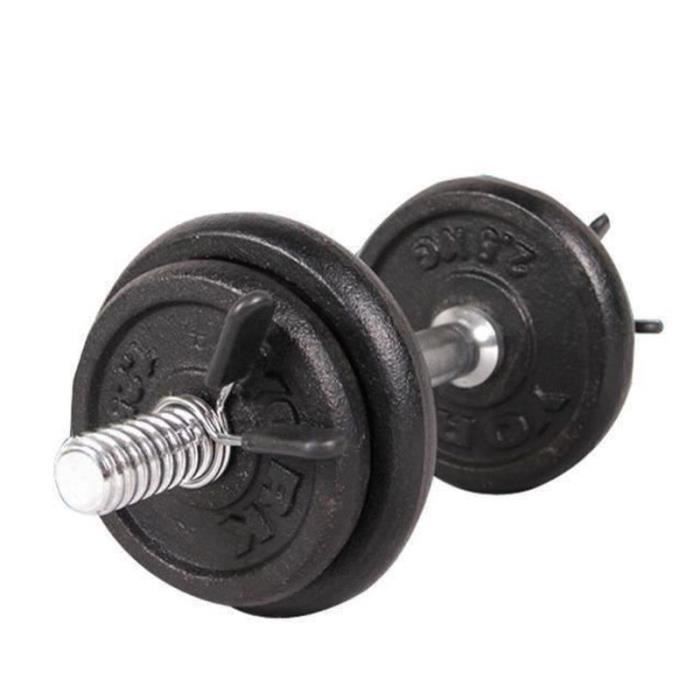 YK20476-SMRT 2pcs 25 mm haltères haltères barre de musculation pince de serrage collier ressorts XCH60712549