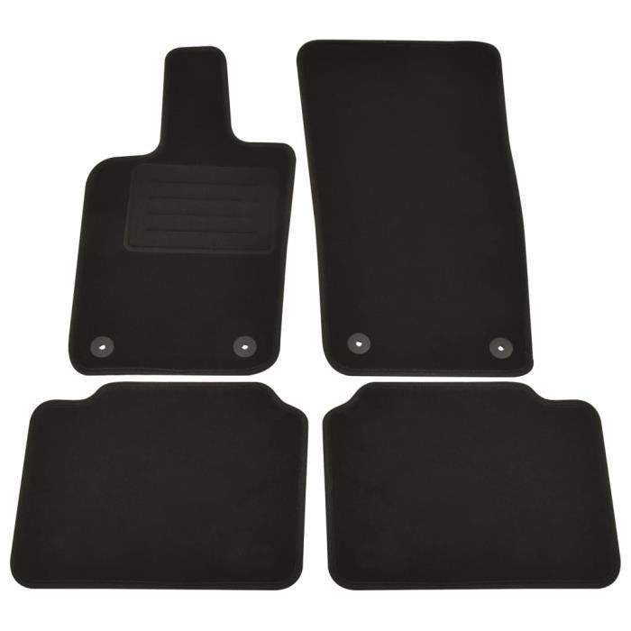 CRE Ensemble de tapis d'auto 4 pcs Porsche Panamera 4WD E-Hybrid