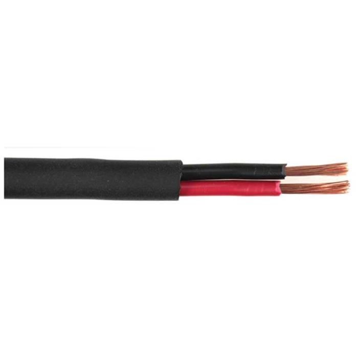 Ibiza CHP1.5RND Câble pour haut-parleur Noir