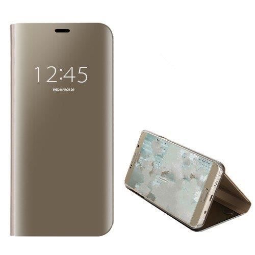 MISSTARS® Samsung Galaxy A32 5G , Coque Etui Housse Flip à rabat effet Miroir OR