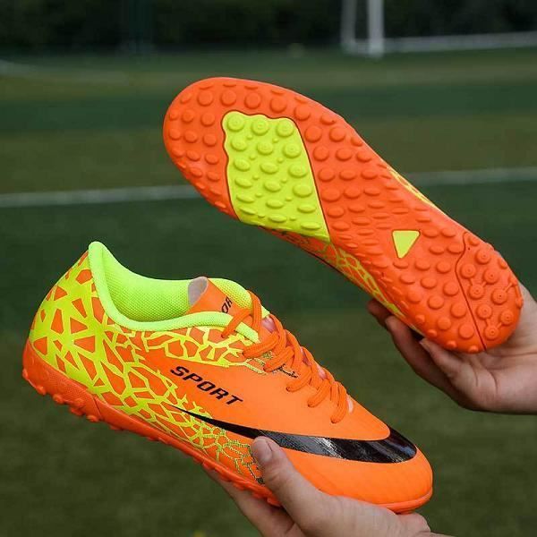 Chaussures enfants,Chaussures de taquet de Football de gazon en plein air hommes femmes chaussures de sport baskets enfants gar?o
