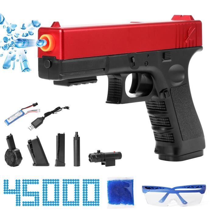 Pistolet à Eau électrique PIMPIMSKY avec 45000 perles d'eau éclaboussures jeu d'équipe de tir pour enfant de 12 ans-2