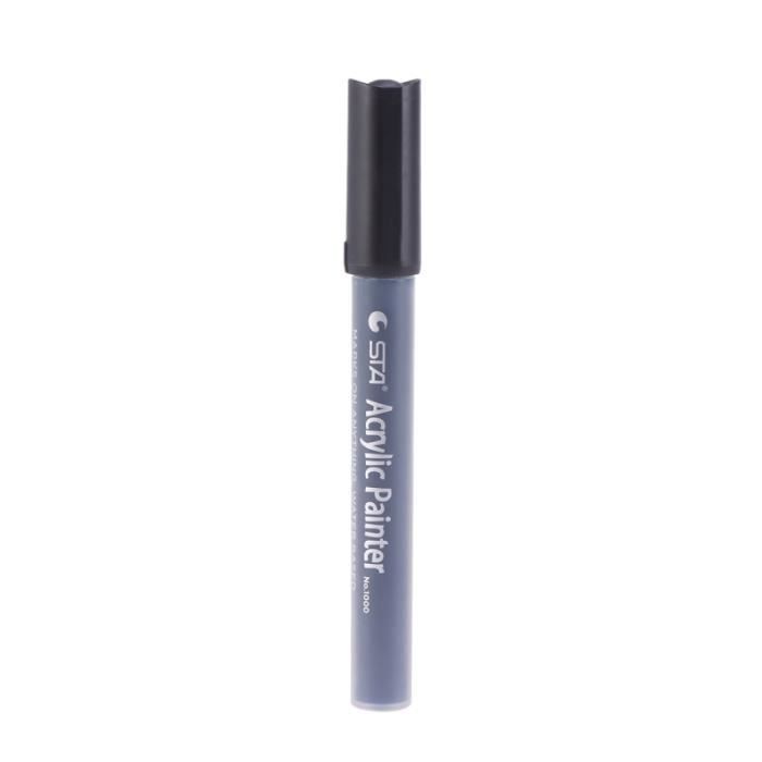 Stylo de peinture acrylique Premium étanche stylo de à pointe moyenne marqueur pour bois STYLO - PARURE DE STYLO - RECHARGE