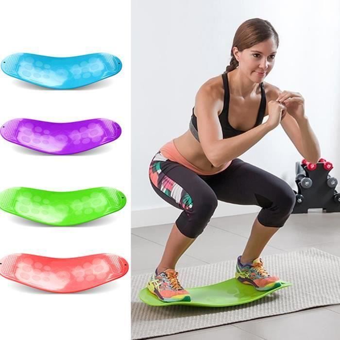 PRUMYA Planche d'équilibre Torsion Fitness pour muscles et jambes abdominaux
