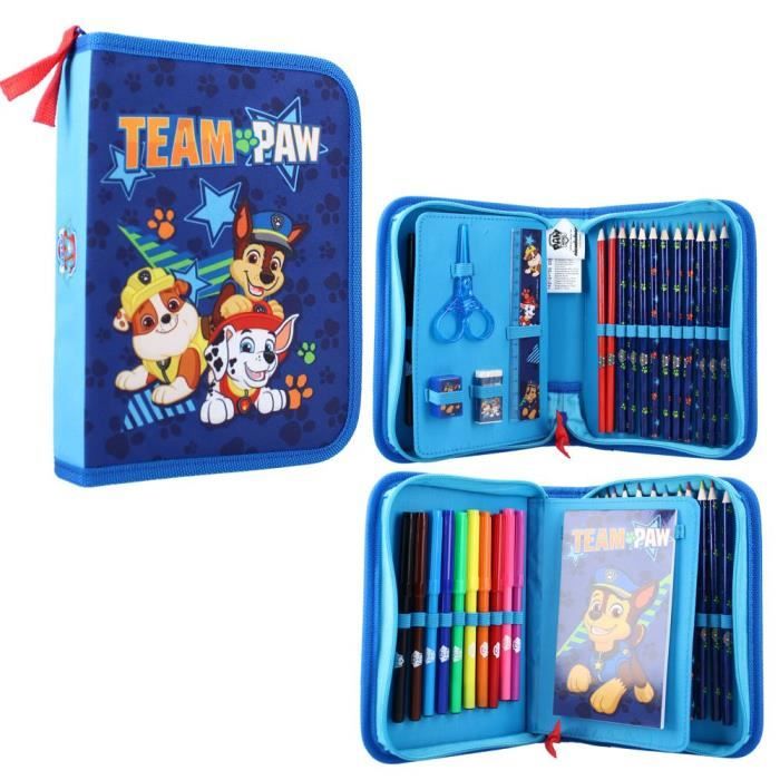 Étui à Crayons remplie | Paw Patrol | Pat Patrouille | Enfants Trousse