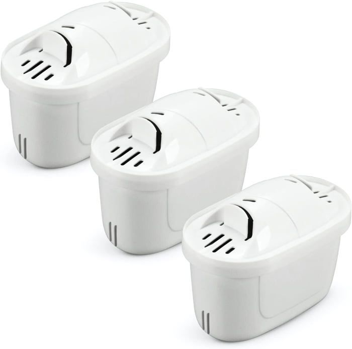 Aqualogis Cartucce Filtranti Compatibili Con Maxtra/Maxtra+, Confezione Da 2, Filtrano 150 Litri, Senza BPA, Per Caraffe Filtranti