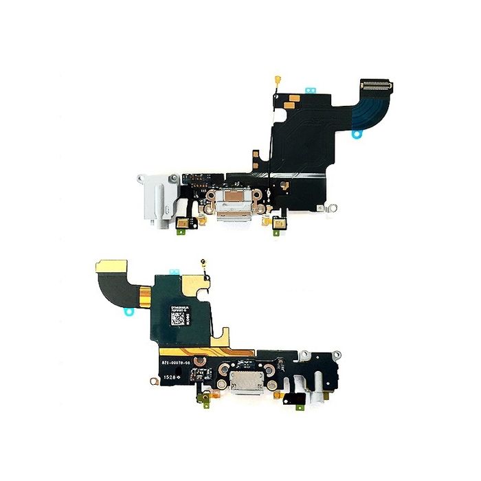 Connecteur De Charge Et Jack Blanc Pour IPhone 6S - Nappe Dock De Remplacement, Neuf