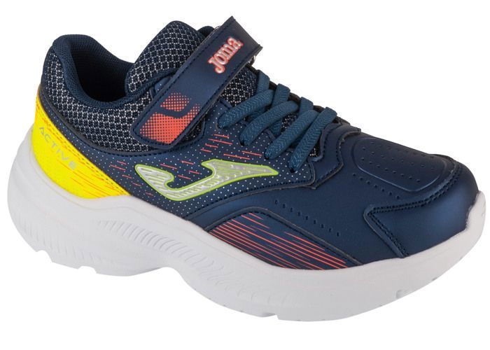 Joma Baskets - JOMA - Joma Active Jr 24 JACTIW - Bleu marine - Fermeture scratch - Tige synthétique