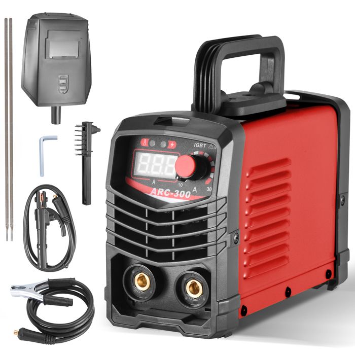 TTLIFE ARC MMA-300 ampères Machine à souder soudeuse IGBT affichage numérique LCD soudeuse onduleur Portable soudeuse