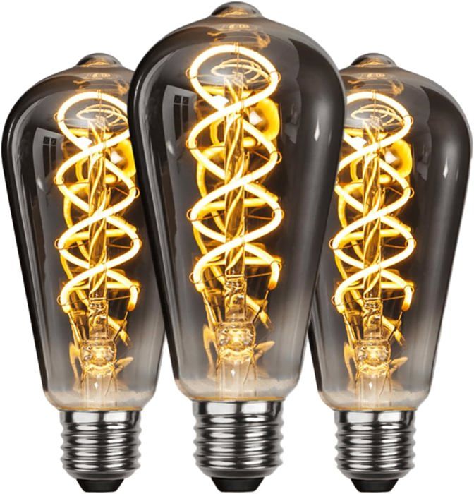 Ampoule LED E27 Vintage Économie dénergie de Style Industriel Ampoule E27 Lampe Décorative Rétro Antique 3 Pièces