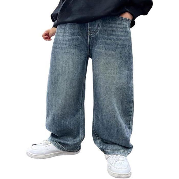 Enfant Garçon Pantalon de Survêtement Jean baggy pour garçon