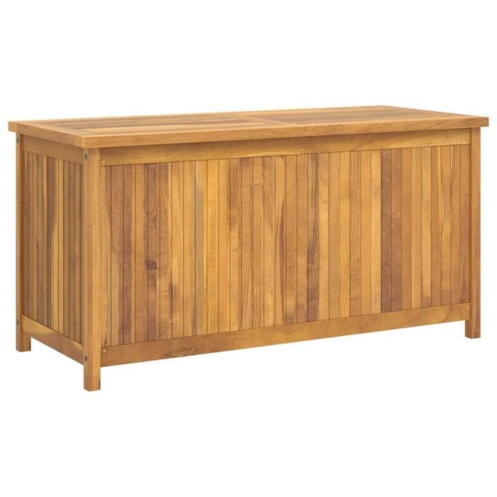 vidaXL Boîte de jardin - 114x50x58 cm de teck