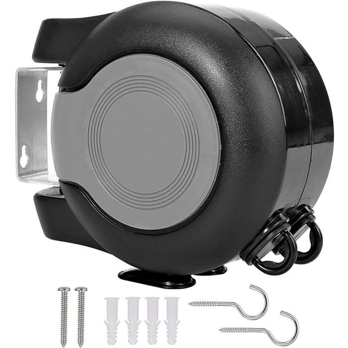 Étendoir à Linge Extensible Pliable Gris 3 Niveaux Grande Capacité 40M - MAXI | ID Market