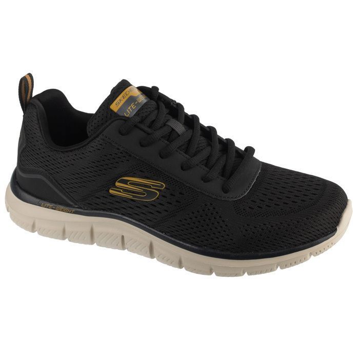 Skechers Baskets Homme - Noir - Skechers Track - Leshur