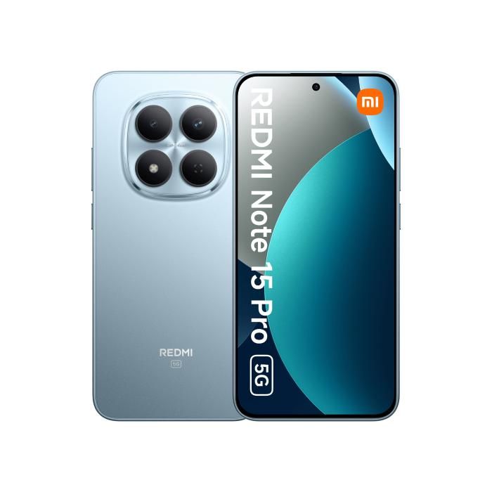 Smartphone - XIAOMI - Redmi Note 15 Pro 5G - 8GB RAM - 256GB - Écran AMOLED 683 120Hz
