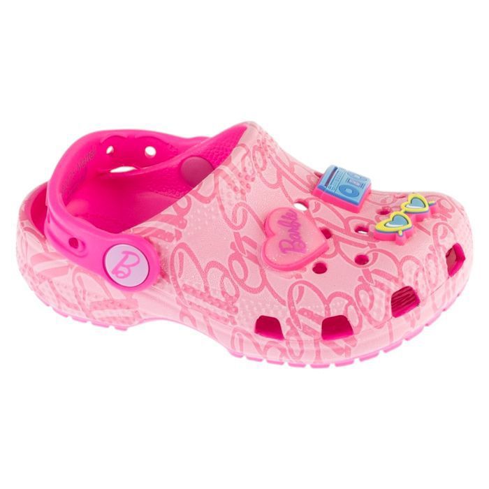 Tongs pour filles - Rose - Crocs Classic Mattel Pink Barbie Clog T K Tongs pour filles - Rose - Crocs Classic Mattel Pink Barbie Clog T K