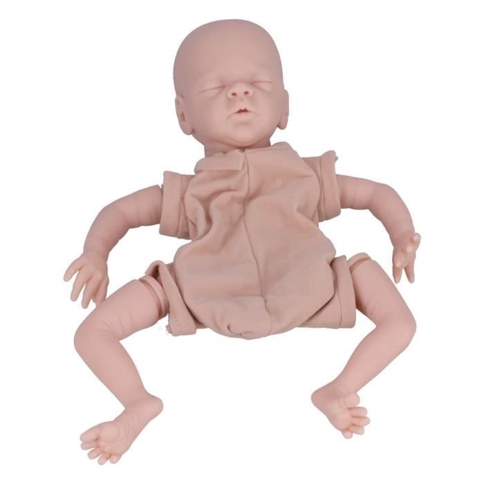 Akozon poupée Reborn non peinte Kit de poupée reborn simulé de 16 pouces  bricolage pièces de poupée de bébé en vinyle non - Cdiscount Jeux - Jouets