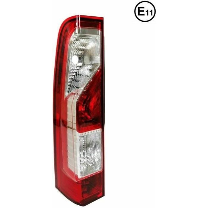 Renault Master 2003-2010 Feu Arrière Lampe Côté Passager Assurance Approuvé nouveau