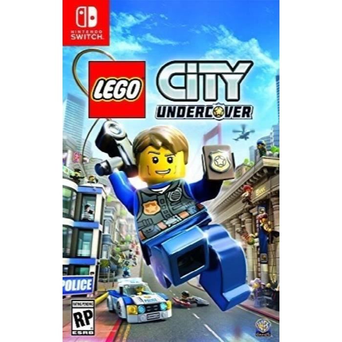 Jeu vidéo - LEGO - Lego City Undercover - Nintendo Switch - Pour enfant de 10 ans et plus - En infiltration