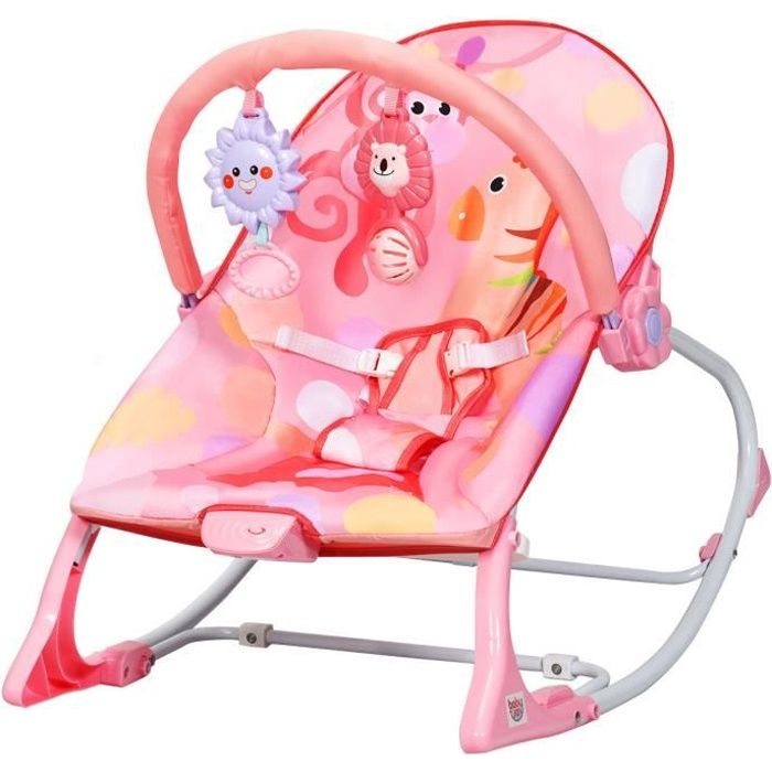 Costway Transat Pour Bebe 0 36 Mois 2 En 1 Jusqu A 18kg Avec 2 Mode De Vibration Bar A Jouet Amovible Angle Ajustable Rose Cdiscount Puericulture Eveil Bebe Costway Transat Pour Bebe 0 36 Mois 2 En 1 Jusqu A 18kg Avec 2 Mode De Vibration Bar A Jouet Amovible Angle Ajustable Rose Cdiscount Puericulture Eveil Bebe