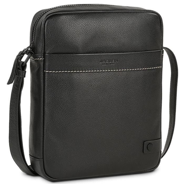 Sacoche Homme Cuir Bandouliere - Sacoche Cuir Homme Avec Sangle R?�glable - Sacoche Homme 313026 