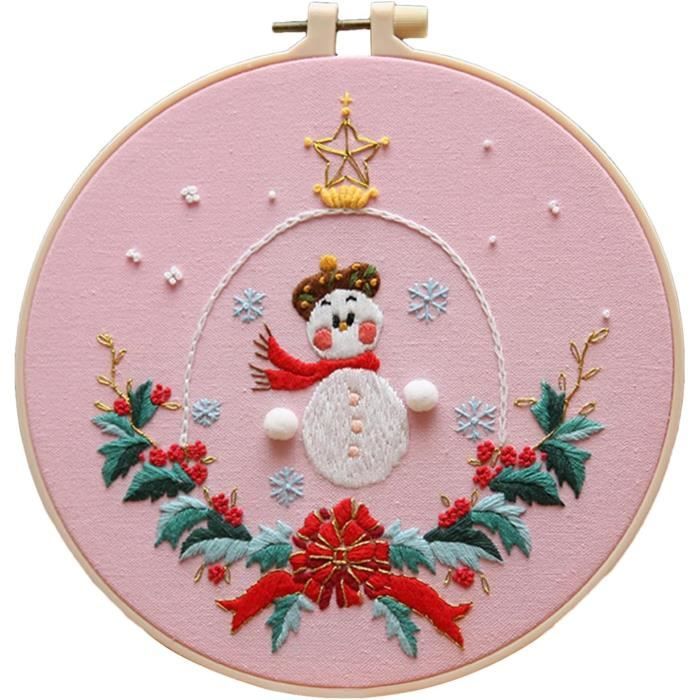Kit Broderie Noël Vintage – Ange Et Colombe – Crewel By Cathy Inc #187 – Neuf
