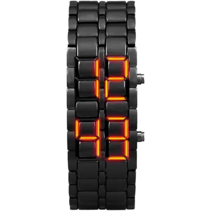 Gris Montres-bracelets électroniques Pour Enfants, LED, Noir, Bracelet - Foto 13