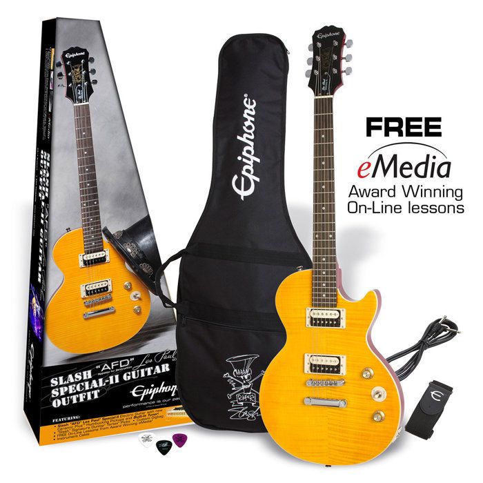 Epiphone Slash AFD Les Paul Special-II : La Guitare Électrique Parfaite pour les Fans de Slash et les Débutants Ambitieux