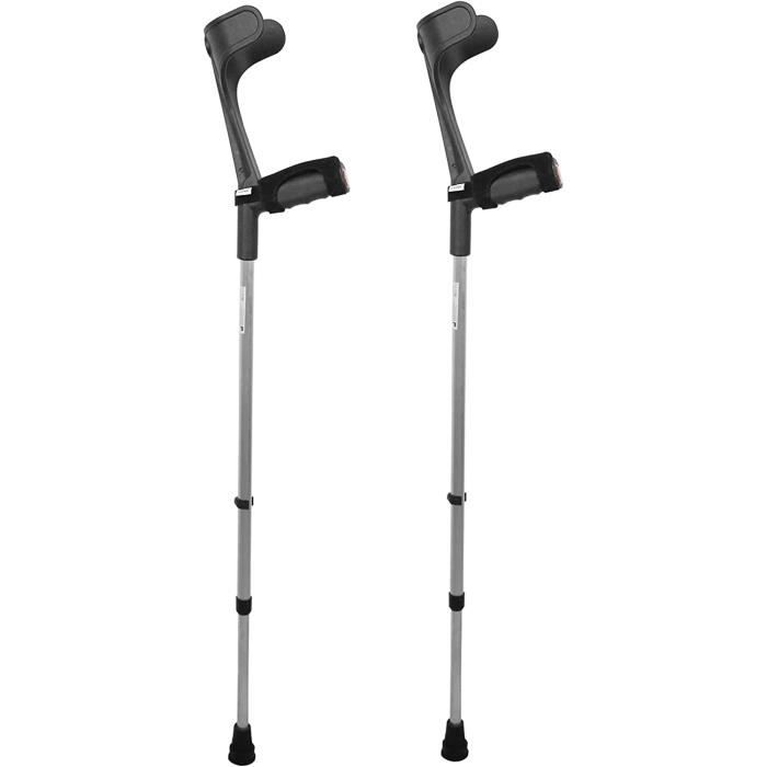 Béquilles - Coussinet (x2 Unités) Béquilles Médicales Adultes Ergonomique Canne Anglaise Adulte Béquille Orthopédique