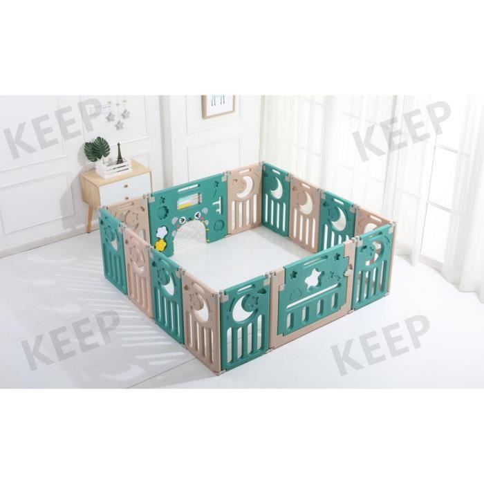 Keep Parc Bebe Barriere De Securite Enfant Modulable Plastique Protection De Porte Pour Jeux Evolutifs 14 Panneaux Vert Cdiscount Puericulture Eveil Bebe Keep Parc Bebe Barriere De Securite Enfant Modulable Plastique Protection De Porte Pour Jeux Evolutifs 14 Panneaux Vert Cdiscount Puericulture Eveil Bebe