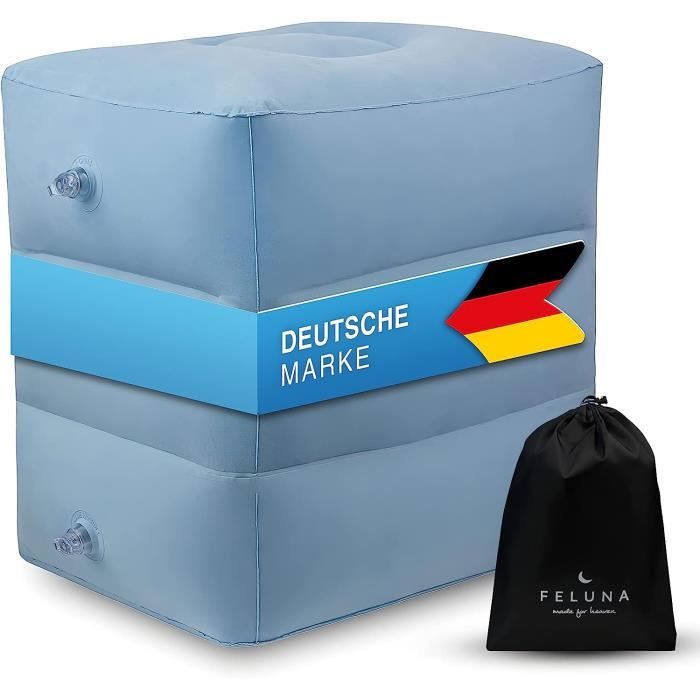 Coussin De Voyage En Mousse à Mémoire De Forme - Pliable - Noir - Neuf