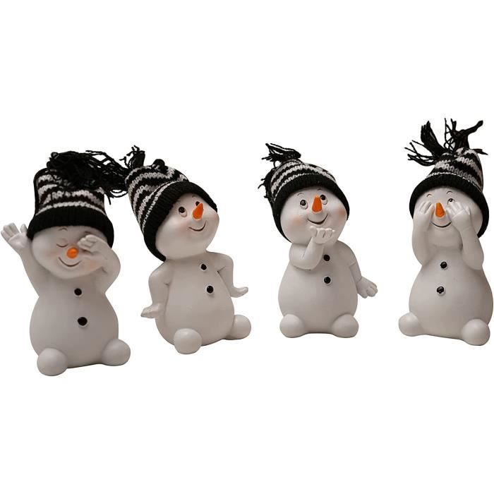 CDDécoration de Noël Figurines de décoration Bonhomme de Neige dans Les 4 Dimensions Environ