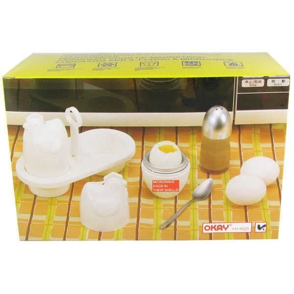 Accessoire Cuisine œufs Micro-ondes Neuf Moule à Œufs En Silicone - 7 Pièces, Pour Micro-ondes, œufs Durs Sans Coque Oeuf D'emeu