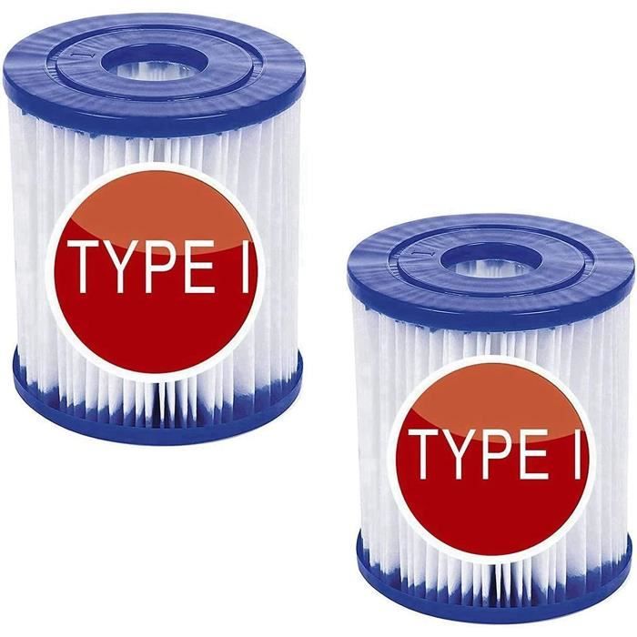 Bestway VI-Lot de 2 cartouches filtrantes pour piscine et spa-Pour