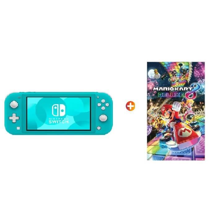 SWITCH LITE TURQUOISE + MARIO KART 8 - Cdiscount Jeux vidéo