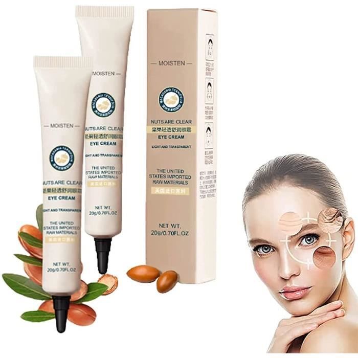 2 pièces crème pour Les Yeux éclaircissante et raffermissanteTraitement