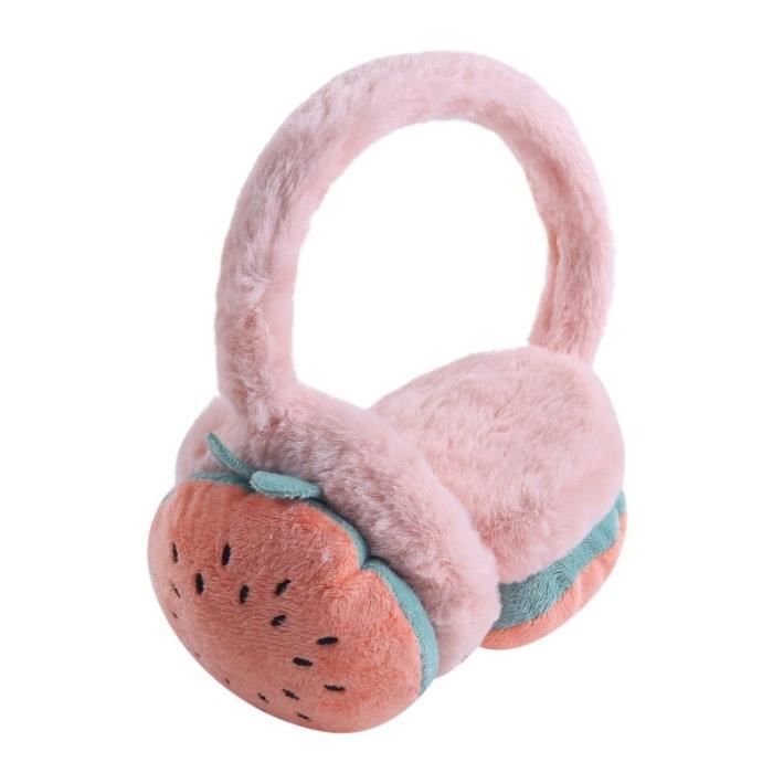 Cache-oreilles D'hiver Pour Enfants - Forme Football - Gris - Doux Et Extensible