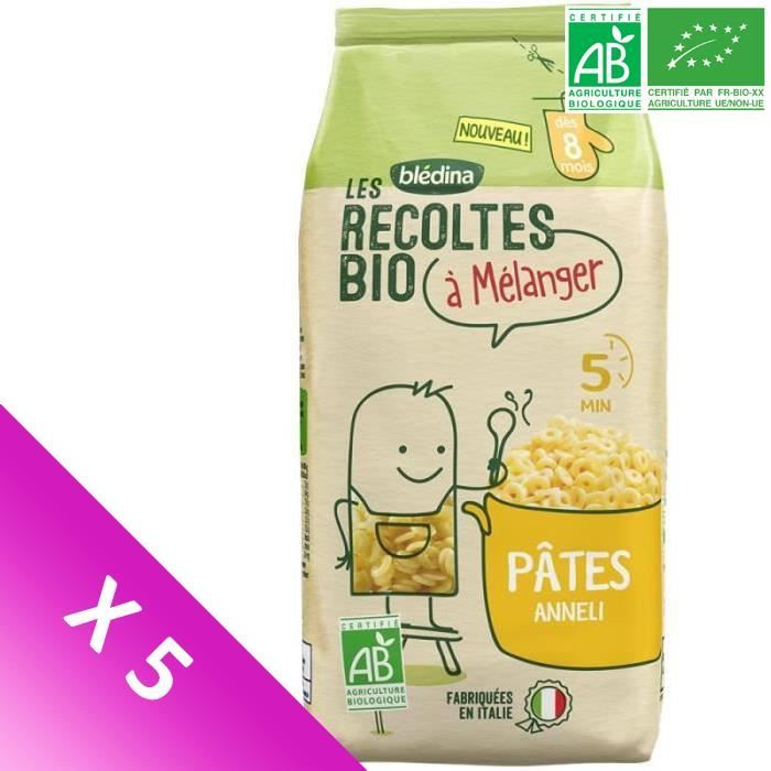 Bledina Les Recoltes Bio A Melanger Pates Anneli Pour Bebe Des 8 Mois Lot De 6x 290 G Cdiscount Au Quotidien