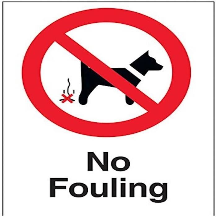 Cartello Vsafety Divieto Di Cane, 150x200 Mm, Plastica Rigida, Rispetto Norme EN ISO 7010, Rosso/Nero - 4