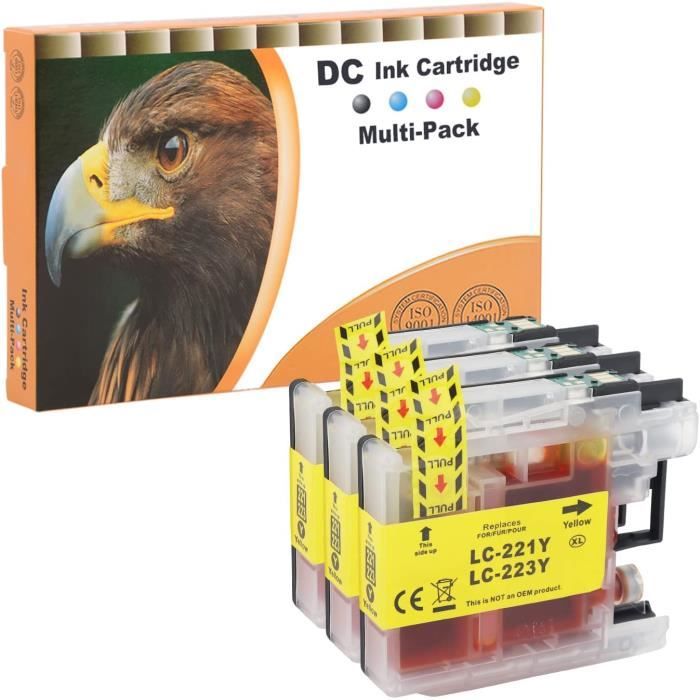 10x Set Cartucce Di Inchiostro Sostituisce Brother LC223 - Foto 9