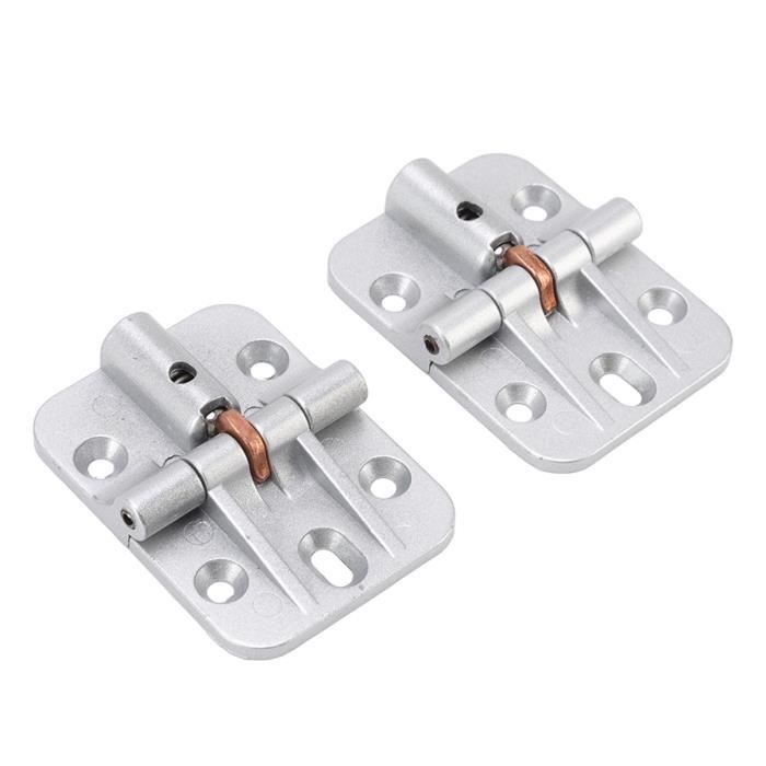 JiGiU Lot De 4 Connecteurs D'Angle à Charnière Réglable Pour Profilés Aluminium 4040 - Noir - 9