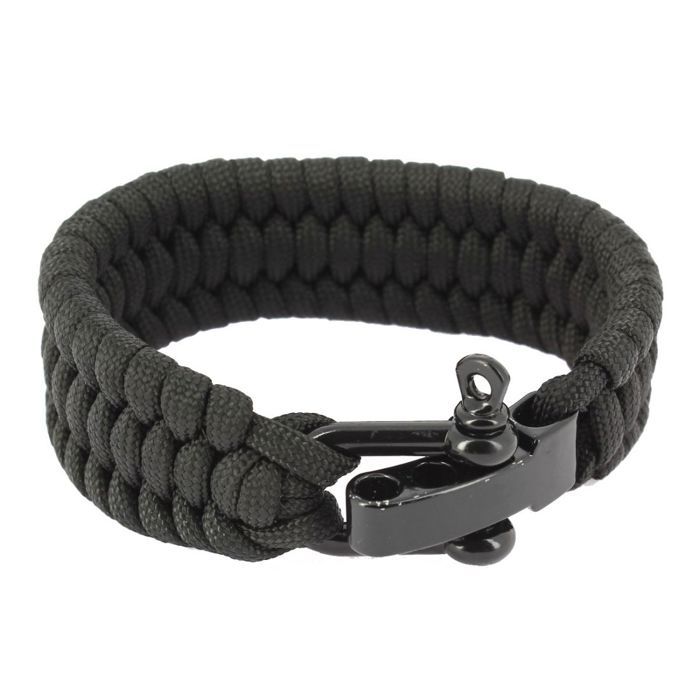 Clj Charles Le Jeune - Bracelet - Sport paracorde - Noir intense - Synthétique - Sportif - Sport