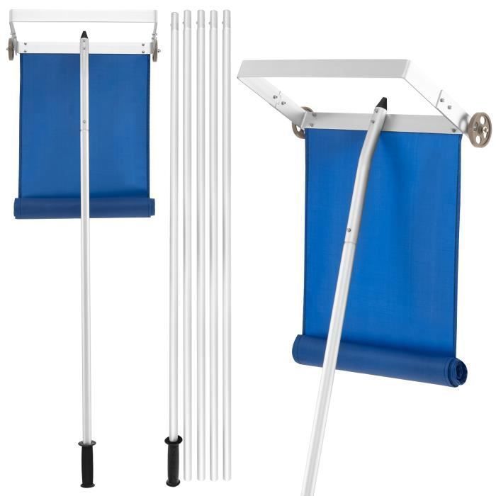 Pelle à Neige Télescopique D'urgence Overmont Pour Voiture - Aluminium - Compacte Et Pliable - 32-42 Pouces