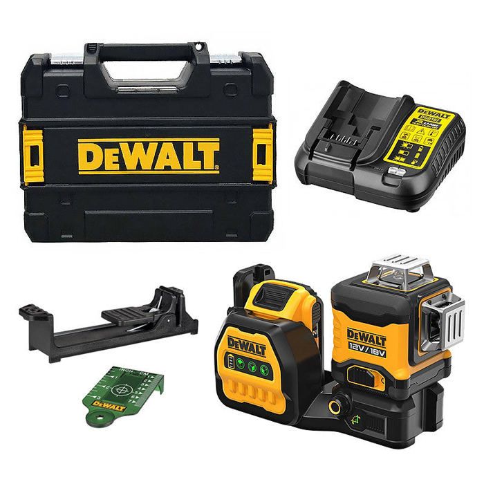 Niveau laser lignes DEWALT DCE089D1G18 QW 3 x 360° XR 12V / 18V 1 x 2 0 Ah - vue 2