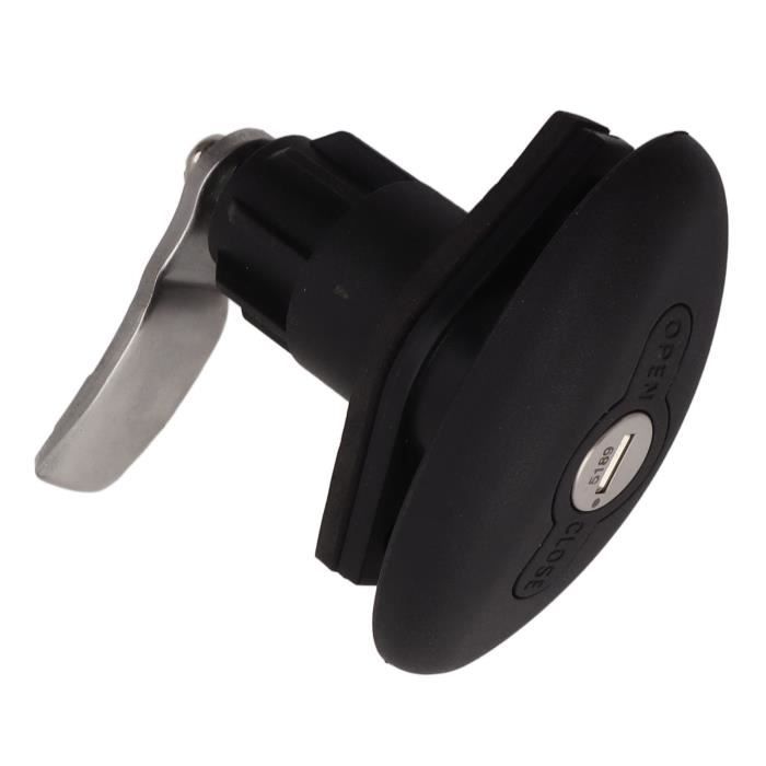 Serrures de boîte à outils pour camping-car 32mm noir étanche antichoc couverture supérieure serrure de cabine pour